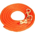 thumbnail image 1 of Mustang Poly Lead Rope with 1" Brass Plated Bolt Snap, 1 of 2