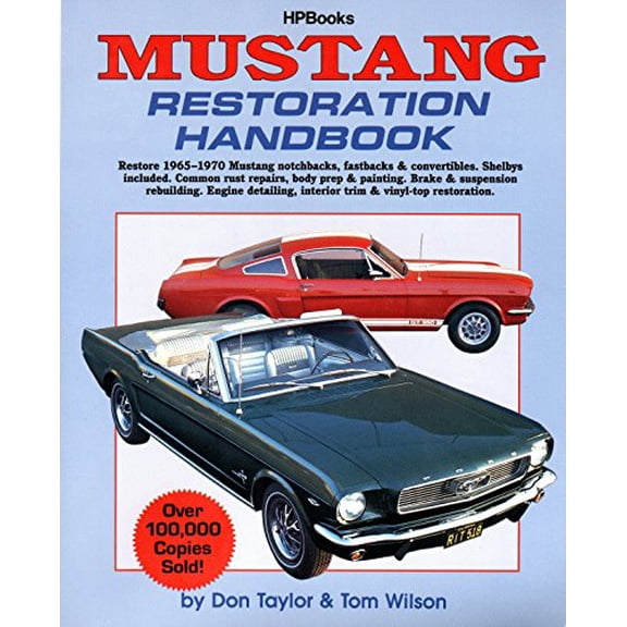 Pre-Owned Mustang Restoration Handbook (Paperback) 0895864029 9780895864024