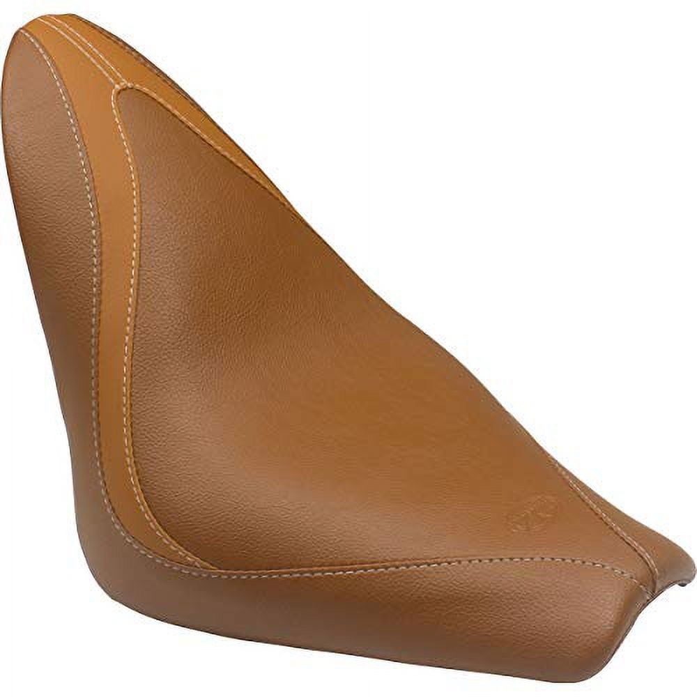 Mustang Runaround Solo Seat Plain Brown for 2016-2020 Indian SCOUT & SCOUTSIXTY
