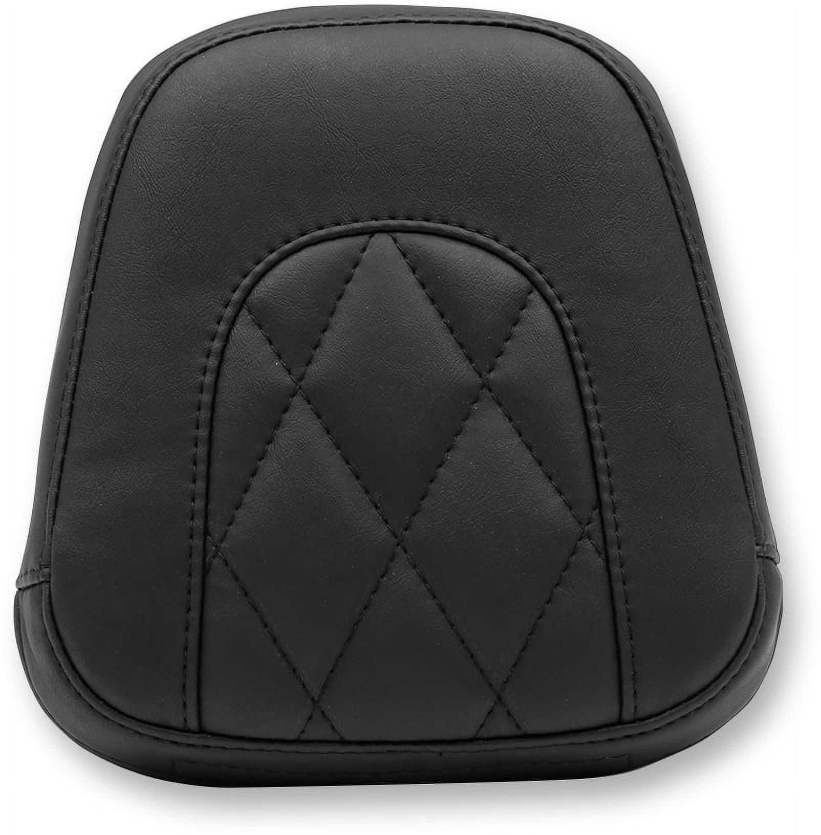 Mustang Sissy Bar Pad Small Black Diamond Stitch 76758