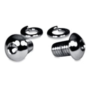 Mustang Chrome Side Bolts for Solo Seat & Passenger Pad, 1/2-13 Thread, Sold in Pairs 78033