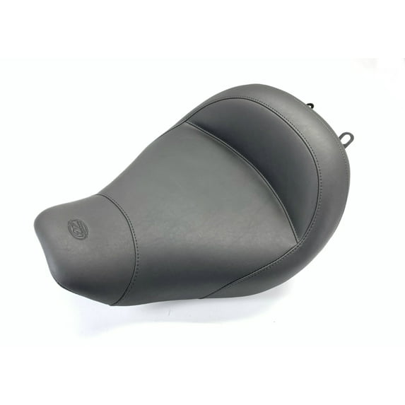 Mustang Standard Solo Wide Touring Black Seat (75459)