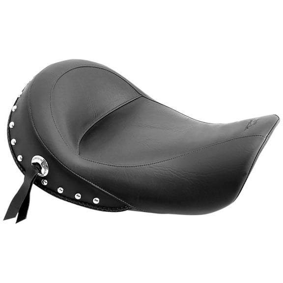 Mustang Studded Solo Seat for '91-05 Harley Dyna (75271)
