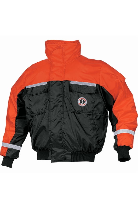 Classic Flotation Bomber Jacket ~ with Reflective Tape