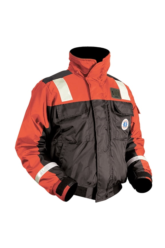 Classic Flotation Bomber Jacket ~ with Reflective Tape
