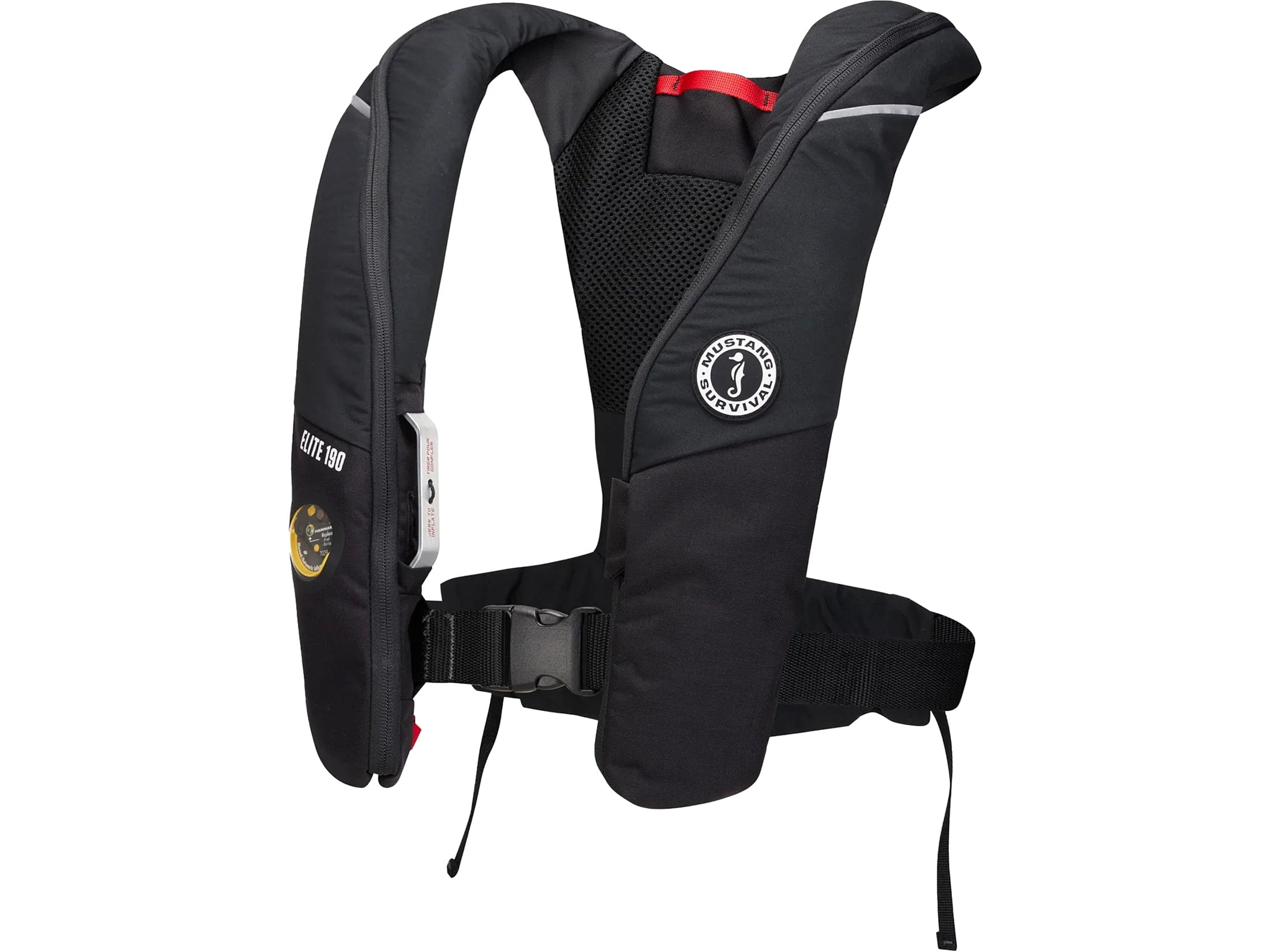 Mustang Survival Elite 190 Automatic Inflatable Life Jacket Black