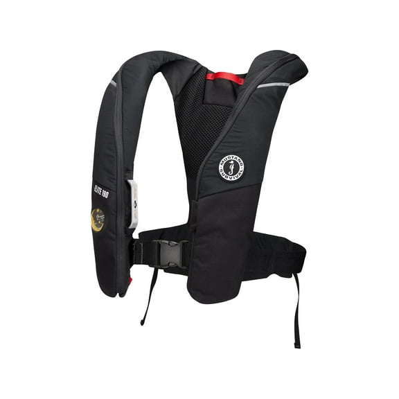Mustang Survival Elite 190 Automatic Inflatable Life Jacket Black