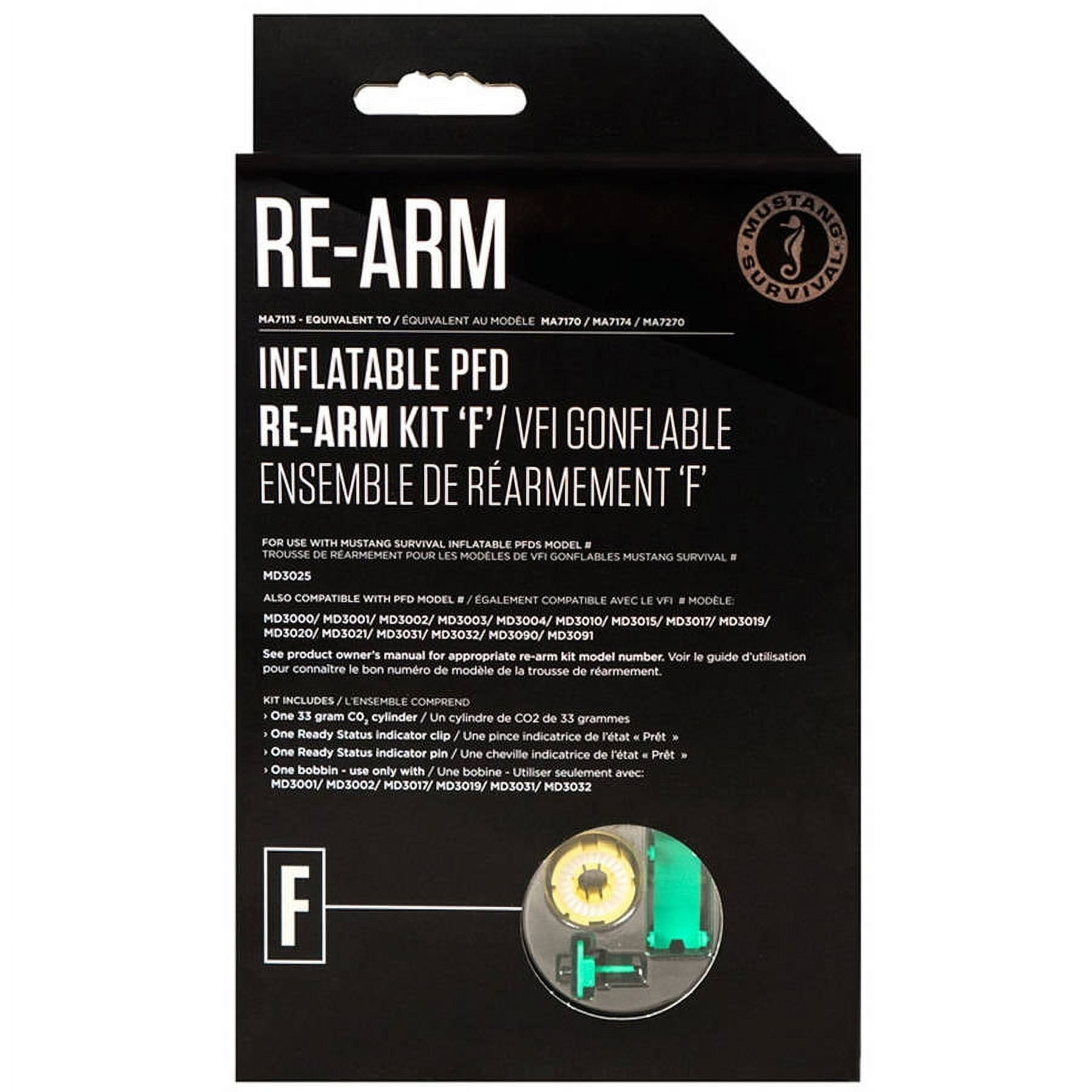 Mustang Survival Manual Inflatable Re-Arm Kit