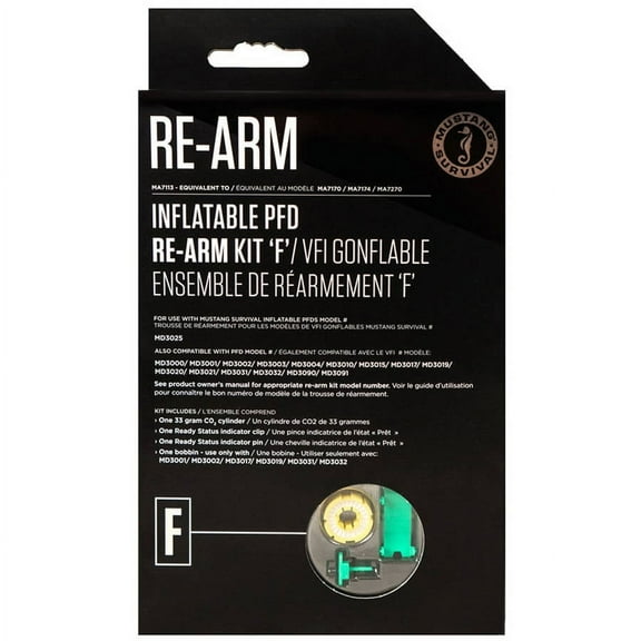 Mustang Survival Manual Inflatable Re-Arm Kit