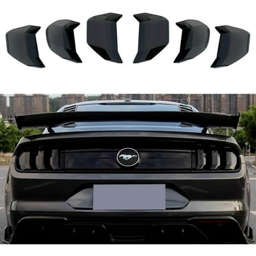 Mustang Tail Light Covers for Ford Mustang GT Shelby GT350 GT500 EcoBoost Bullitt 2018 2019 2020 2021 2022 2023 Smoked Black