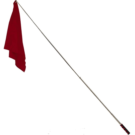 Telescoping Training Flag, Red