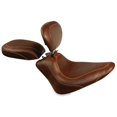 thumbnail image 1 of Mustang 11-13 Harley Blackline, 12-17 Slim/Slim S Tripper Passenger Seat - Distressed Brown, 1 of 1