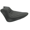 thumbnail image 1 of Mustang Wide Tripper Solo Driver Seat Black/Diamond (76762), 1 of 2