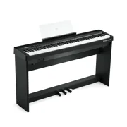 Mustar 88 Keys Fully Weighted Digital Piano Graded Hammer Action Keyboard Black