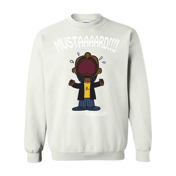 Mustard Is My Favorite Condiment Funny Meme Foodie Sweatshirt