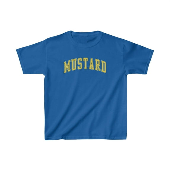 Mustard Kids Shirt Gifts Youth Tee Tshirt