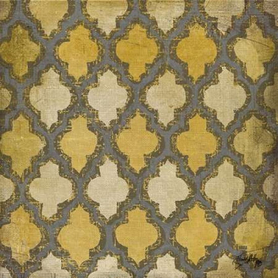 Mustard Modele I Canvas Art - Elizabeth Medley (24 x 24)