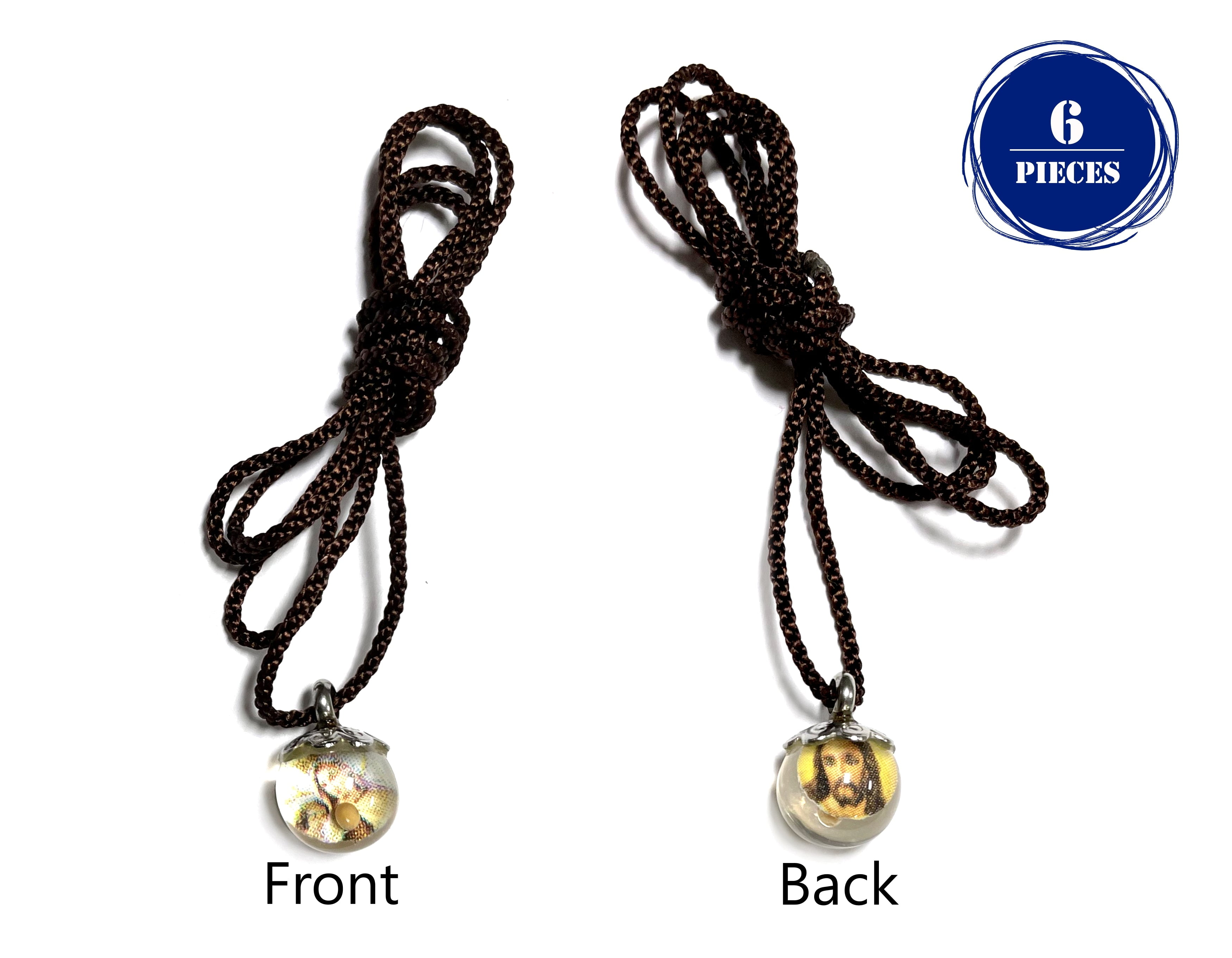 LUCES DE MARIA Mustard Seed Scapular. Escapulario grano de mostaza