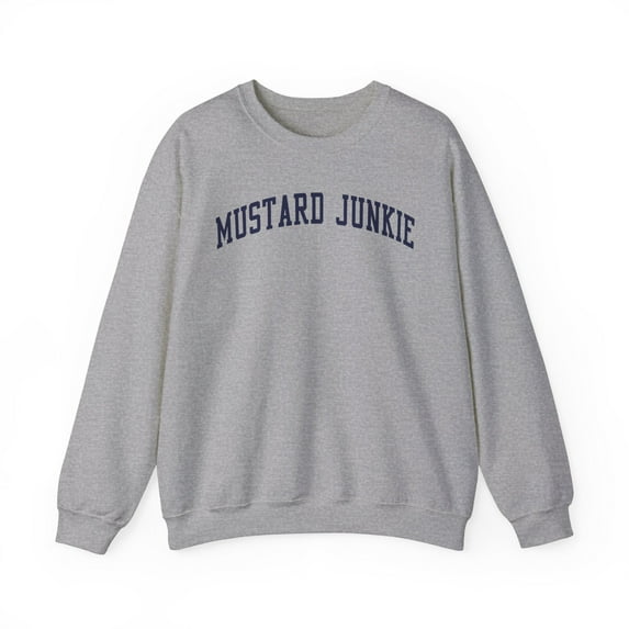Mustard Sweatshirt Gifts Crew Neck Shirt Long Sleeve Unisex