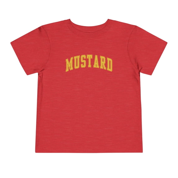Mustard Toddler Shirt Gifts Boy Girl Size 2T-5T
