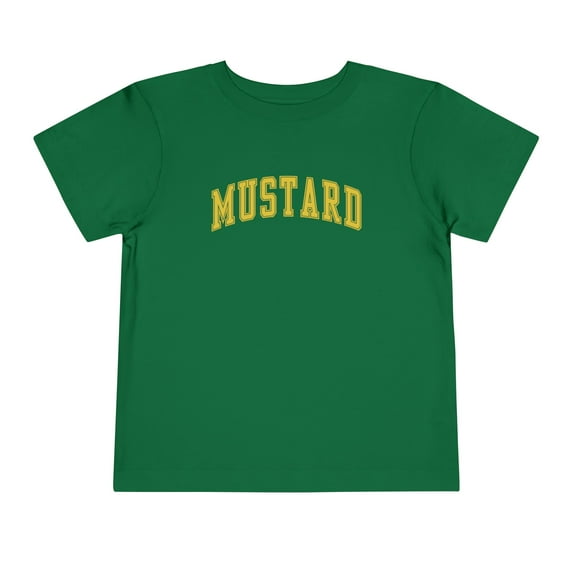 Mustard Toddler Shirt Gifts Boy Girl Size 2T-5T