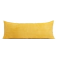 thumbnail image 1 of Sweet Jojo Designs Corduroy Mustard Yellow Body Pillow Cover Case 54x20 (Pillow Not Included), 1 of 6