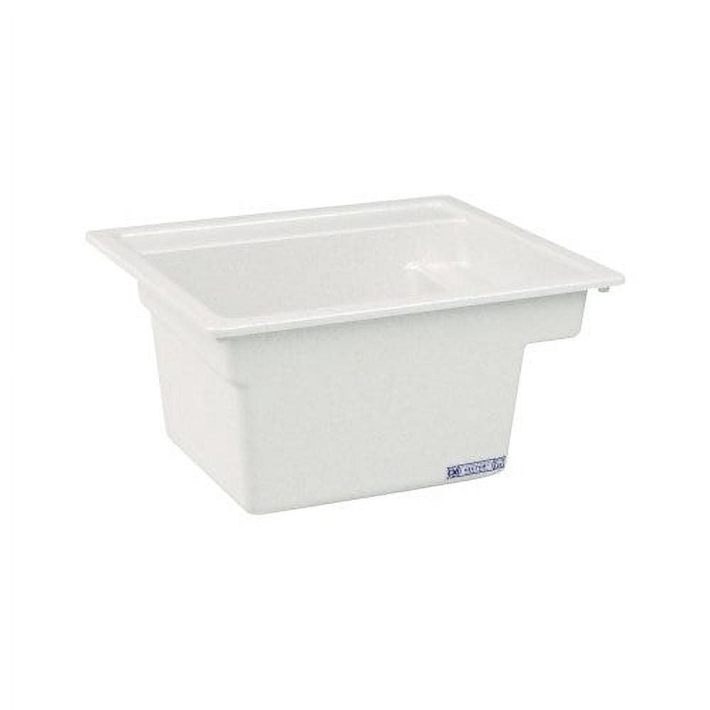 Multi Task Sink Mustee Brand 25 Vector White Multi Task Sink, 22-Inch x 25-Inch, One ...
