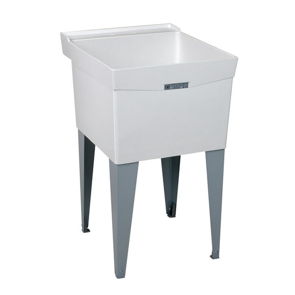 Mustee And Sons 18F 20" DURASTONE UTILATUB Laundry Tub - Floor