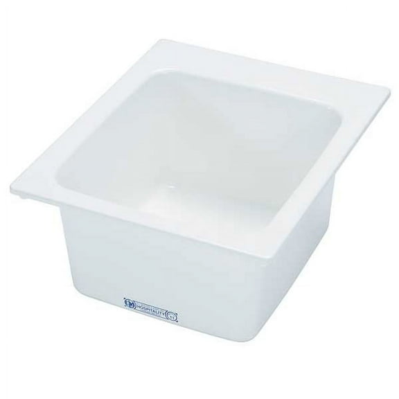 Mustee Utility Sink 14 in x 15 in, 1, Counter Top, Fiberglass 11
