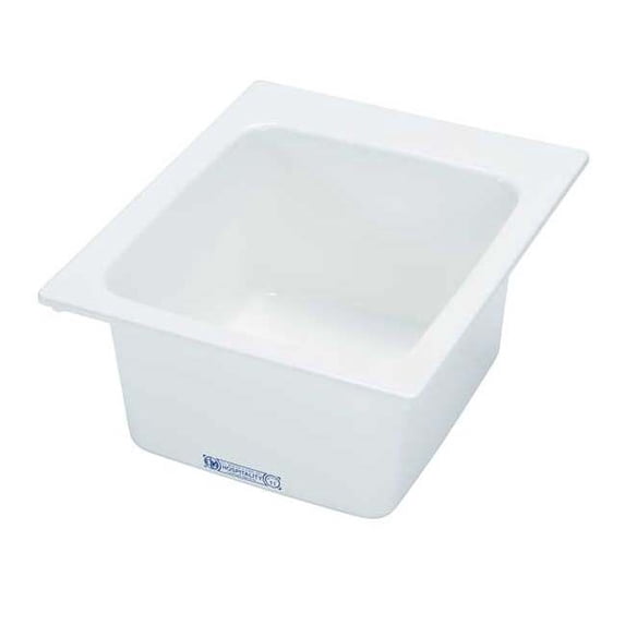 Utility Sink 14 in x 15 in, 1, Counter Top, Fiberglass 11