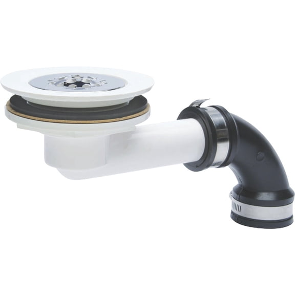 Mustee Plastic Bath Drain Assembly Kit, Model 60.300A
