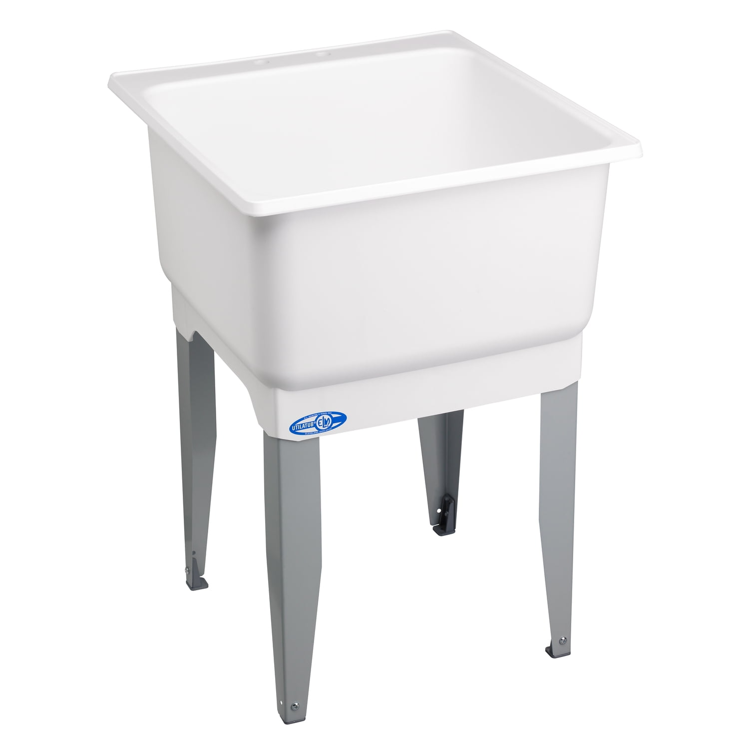 Mustee Utilatub Freestanding 23 in. Thermoplastic Laundry Sink/Utility Tub