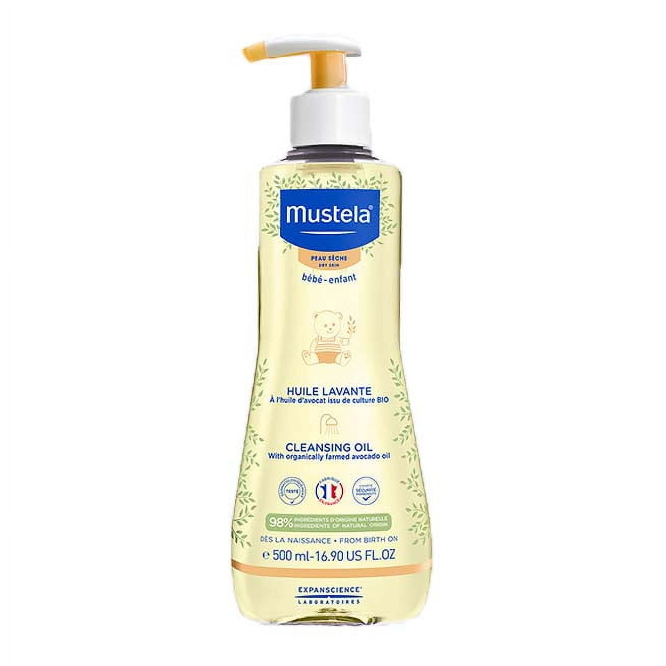 Mustela Baby-Child Cleansing Oil Dry Skin 16.9oz (500ml)