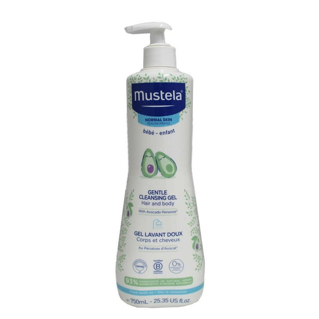 Mustela Gentle Cleansing Gel Clean & Soothe Baby's Hair and Body with