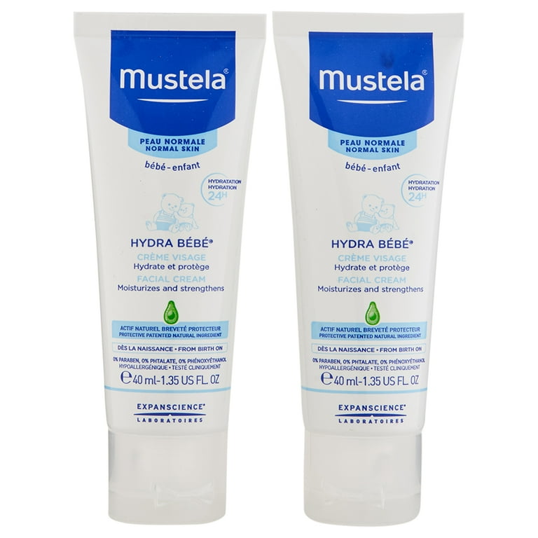 MUSTELA Hydra Bébé Crème Visage - 40ml