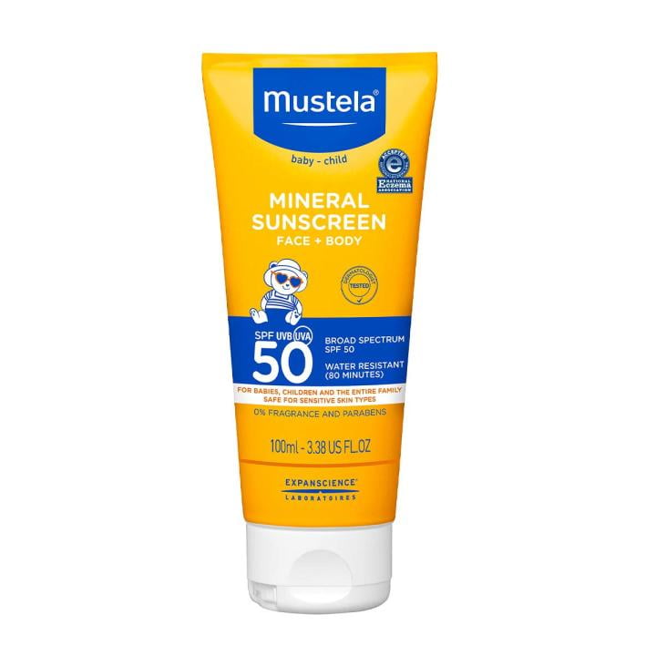 Mustela - Min Sunscreen Spf 50 - 1 Each-3.38 FZ