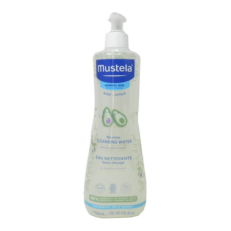Mustela No Rinse Cleansing Water For Normal Skin 25.35 Ounces