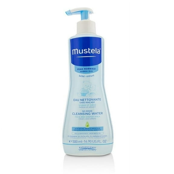 Mustela No Rinse Cleansing Water with Avocado 16.5oz (500ml)