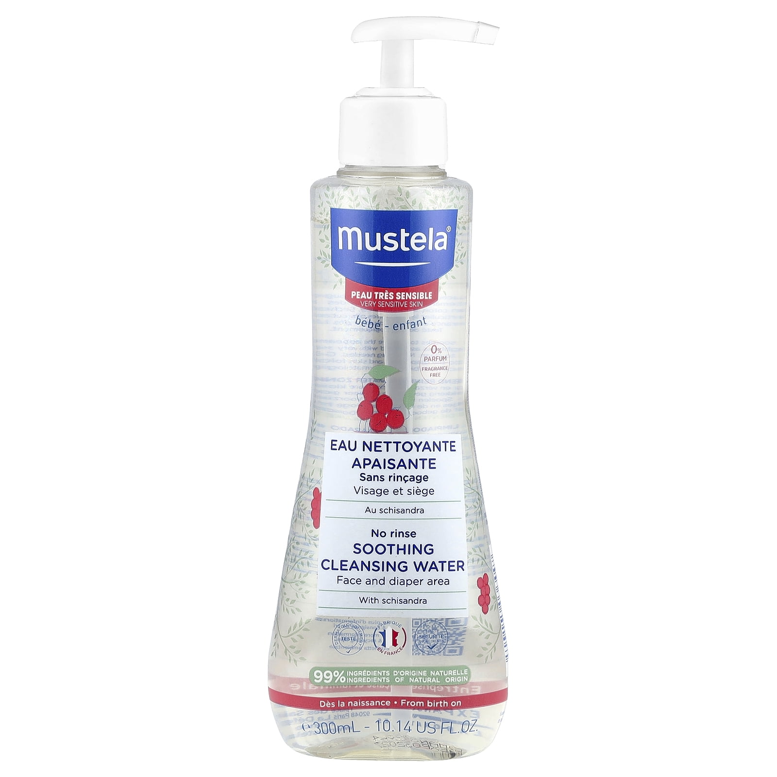 クレンジング・メイク落とし Mustela no rinse cleansing water Amazon.com: Mustela Baby Cleansing Water - No-Rinse Micellar