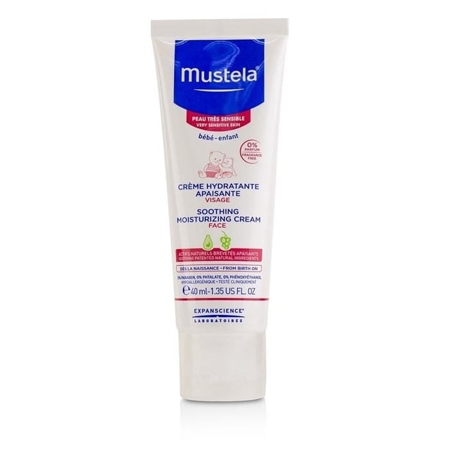 Mustulla Mustela Baby Newborn Facial Moisturizer - Soothing Avocado Care for ...