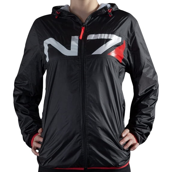 Musterbrand BLACK Mass Effect Running Jacket N7 Training, US Large