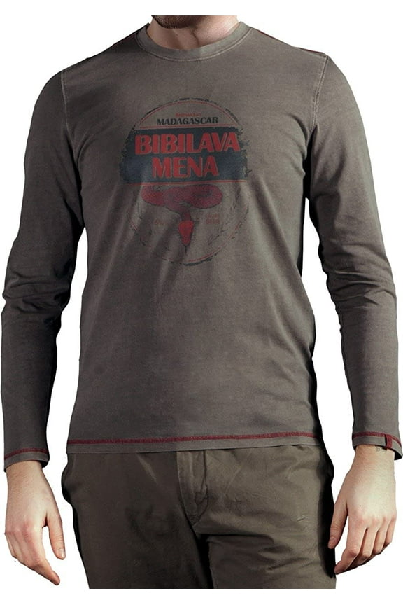 BROWN Uncharted Artefact Long Sleeve T-Shirt, US Large