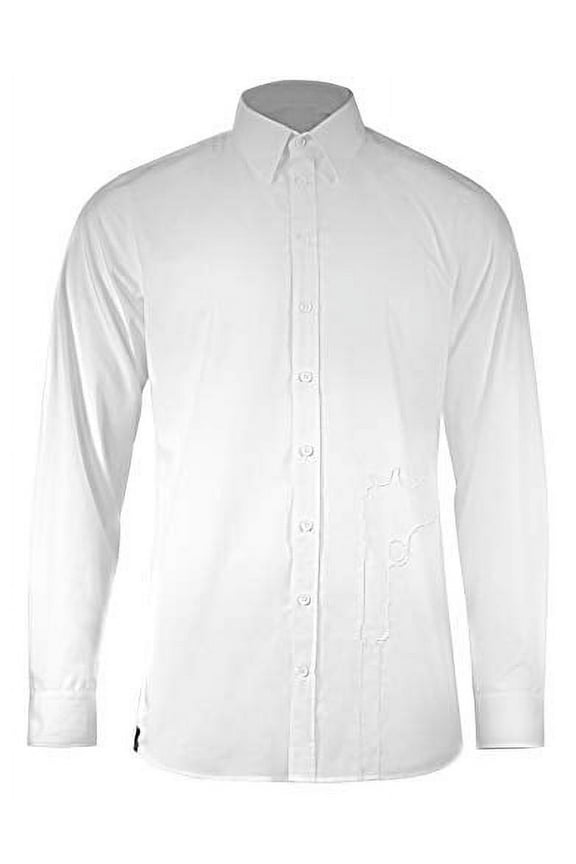 WHITE Hitman Dress Shirt Diplomacy, US Small