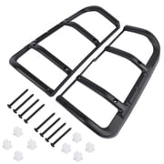 Mustrod 1 Pair Rear Tail Light Lamp Guards Black STC53194 for Land Rover Discovery 1999-2004