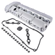 Mustrod 11121748630 Engine Valve Cover Aluminum for BMW E36 E39 323is 328i 328is 528i M3 Z3 2.8L 3.2L