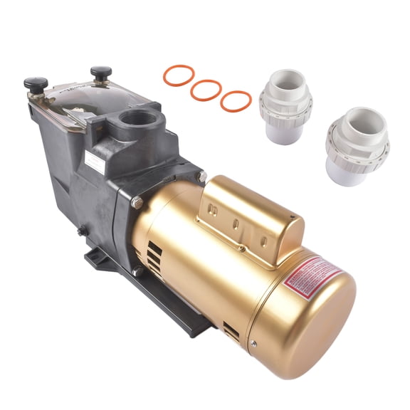 Mustrod 1HP Super Pool Pump Motor 115/230V Single Speed for Hayward SP2607X10 In-Ground Pool & Spas