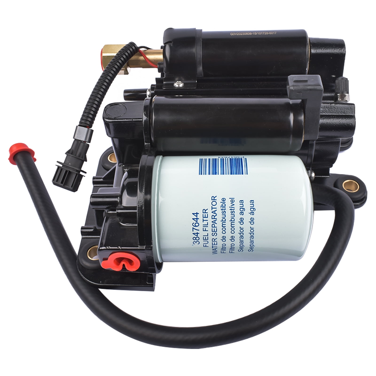 Mustrod 21545138 Electric Fuel Pump Assembly for Volvo Penta 4.3OSI 5.0OSI 5.7OSI 21608511