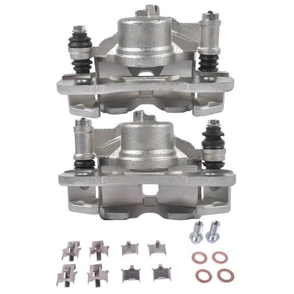 Mustrod 2PCS Front Left & Right Brake Calipers for Honda Civic 1990-2000, CRX 1990-1991 19-B1380 19-B1379