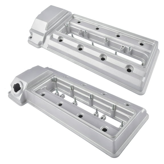 Mustrod 2PCS Left & Right Valve Cover V204891 V204890 for BMW 540i E39 1998-2003, 740i 740iL E38 1998-2001 V8 4.4L