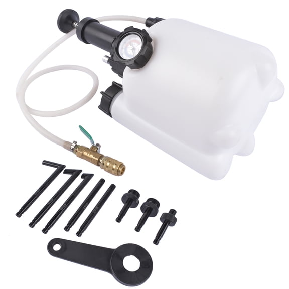 Mustrod 3L Manual Transmission Tool Fluid Pump Oil Filling Filler System with 8pcs Adapters